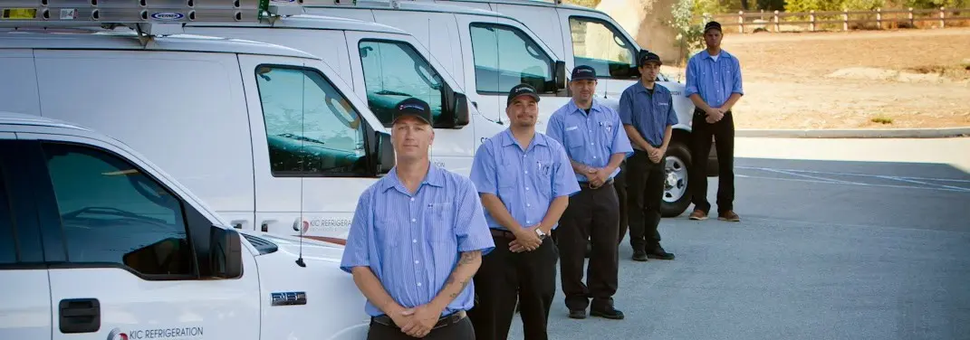 KIC Refrigeration crew ready for Mini Split Repair jobs across Yucca Valley